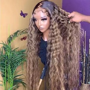 Honey blonde curly wig. Very beautiful